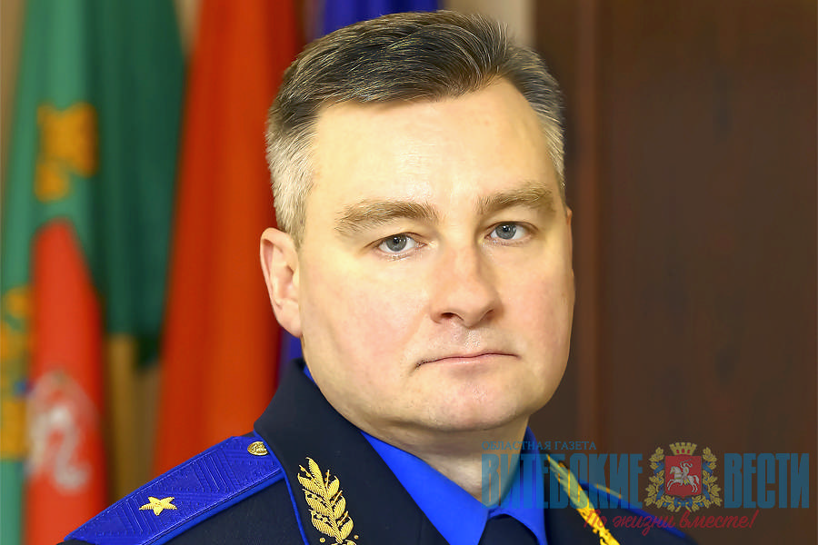 начальник УСК по Витебской области генерал-майор юстиции Владимир Шалухин