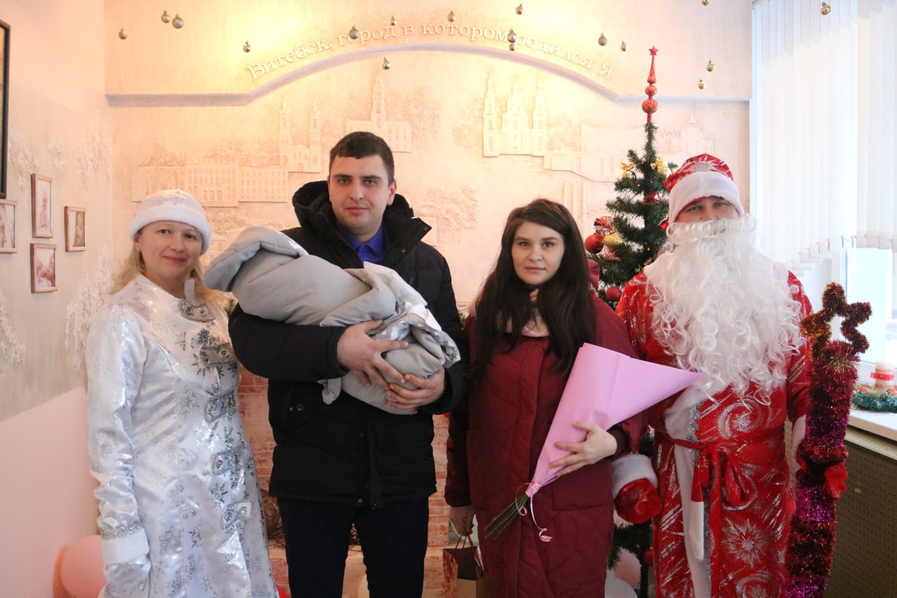 Праздничная атмосфера царит в Витебском областном роддоме