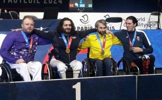Полочанин Андрей Праневич завоевал серебряную медаль на чемпионате Европы по фехтованию на колясках во Франции