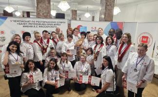 Полоцкие педагоги отделения общественного питания выступили на V Международном чемпионате по ресторанному спорту Saint-Petersburg Open WFRS