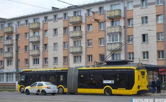 В Витебске меняется схема движения одного троллейбусного маршрута