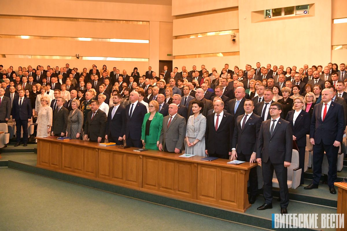 В Витебске выбрали членов Совета Республики Национального собрания восьмого созыва
