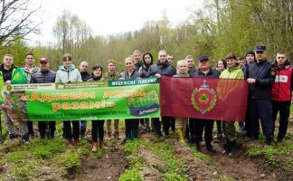 Лесу быть! Управление ГКСЭ по Витебской области присоединилось к акции «Обновим леса вместе!»