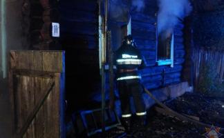 На пожаре в деревне Углы Докшицкого района погиб пенсионер