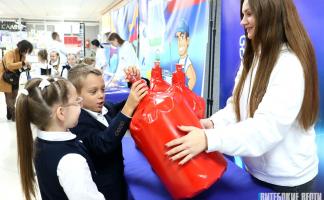 В витебской гимназии № 8 в интересной игровой форме прошла профилактическая акция «Безопасность – это…»