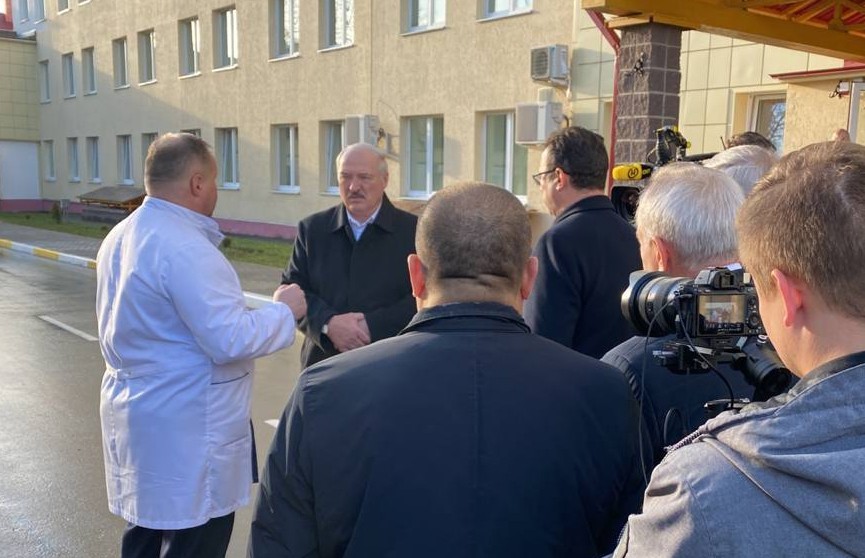 Глава государства сегодня посещает больницу в Орше