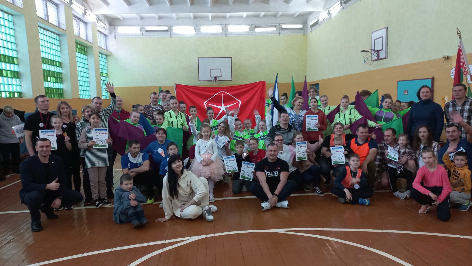 В Полоцке стартовали физкультурно-оздоровительные мероприятия «Здоровая нация – будущее страны» среди сельских семейных команд