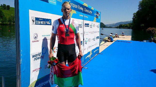 Спортсмен из Полоцка выиграл золото на открытом чемпионате России по академической гребле