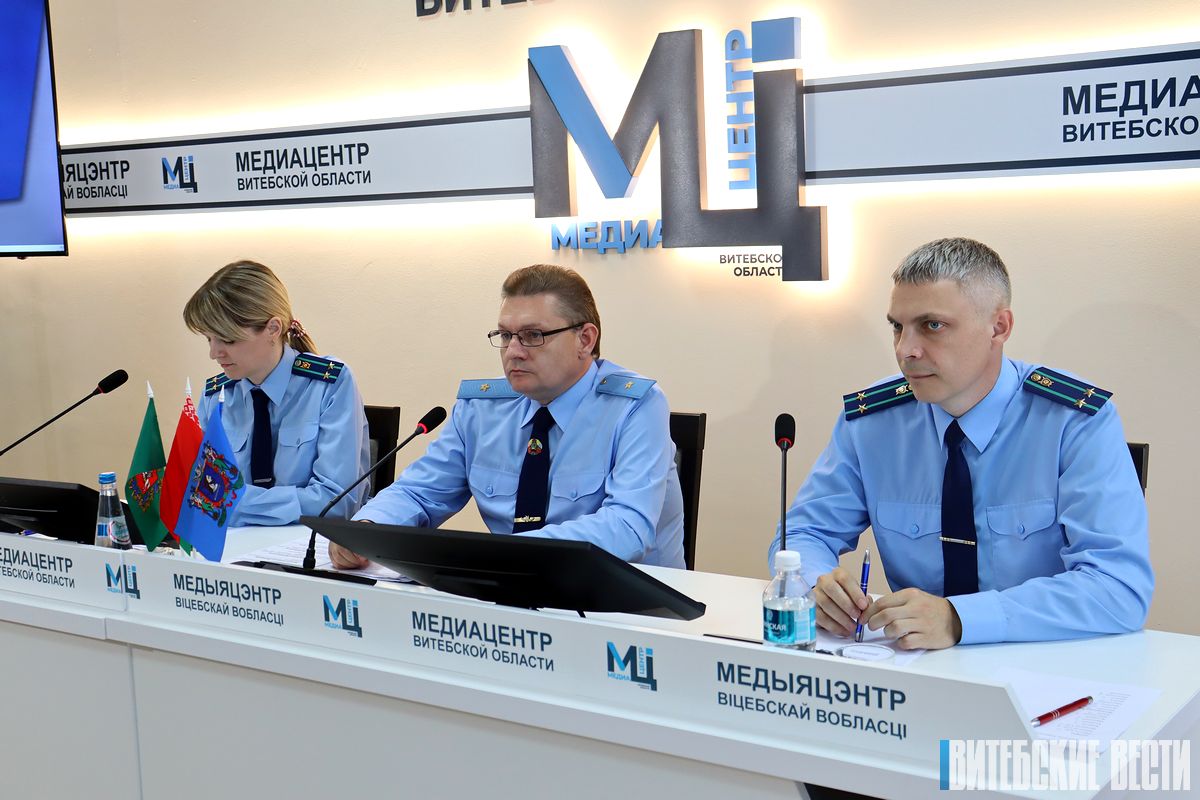 В Витебской области в сравнении с прошлыми годами сократилось количество зарегистрированных преступлений