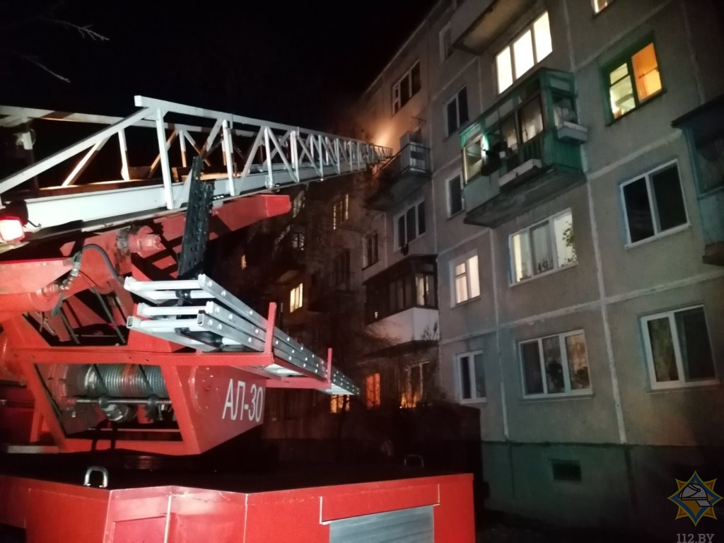Три пожара по причине неосторожного курения произошли за сутки в Витебске и области