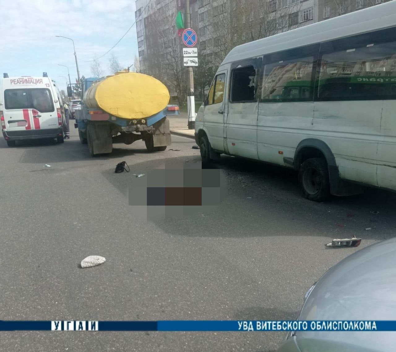 В Полоцке пешеход попала под колеса авто 