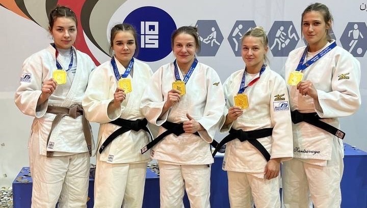 Дзюдоистки из Витебской области в составе сборной Беларуси стали победительницами соревнований в Иране