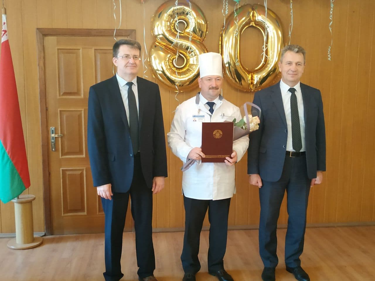 Торжественная церемония по случаю 80-летия учреждения прошла в Витебском областном госпитале инвалидов ВОВ «Юрцево»