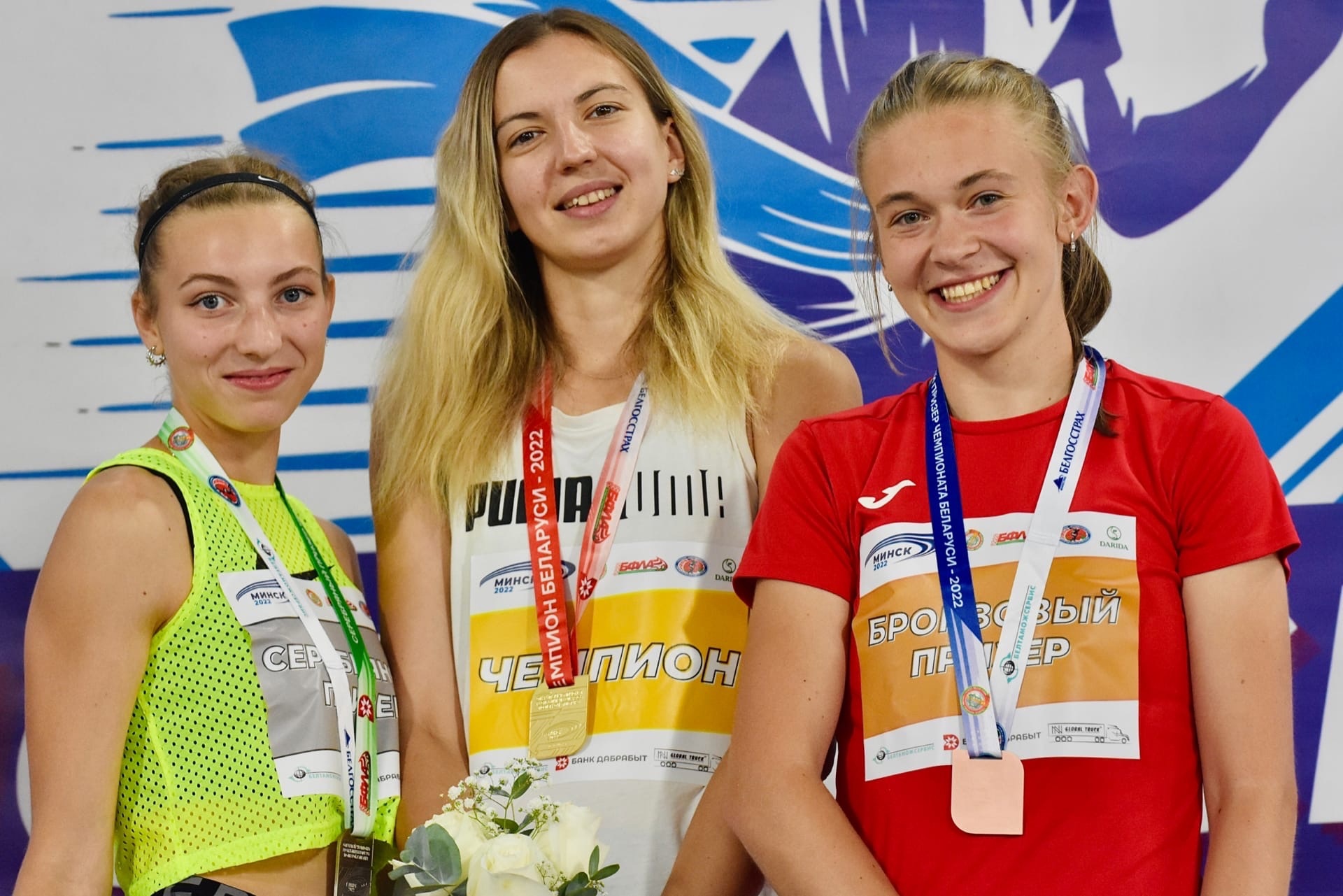 На чемпионате Беларуси по легкой атлетике спортсмены Витебской области завоевали 14 медалей
