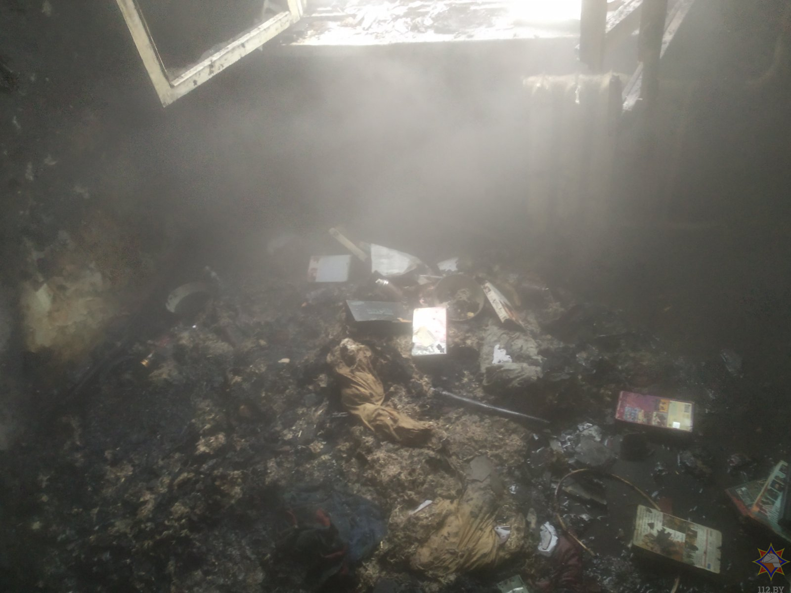 Двух человек спасли на пожаре в Витебске 