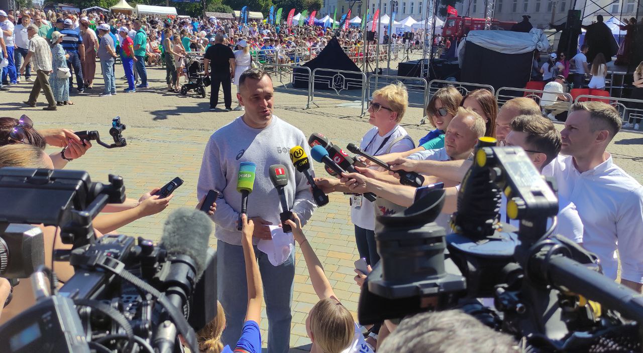 Александр Субботин о фестивале "Вытокі. Крок да Алімпу": "Я думаю, праздник удался"