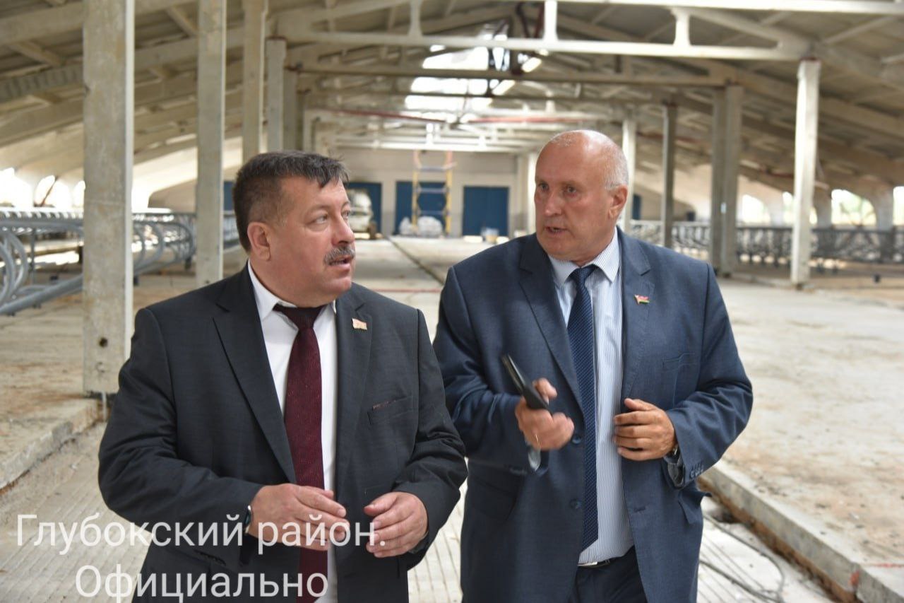 Министр сельского хозяйства и продовольствия Беларуси посетил Глубокский район 