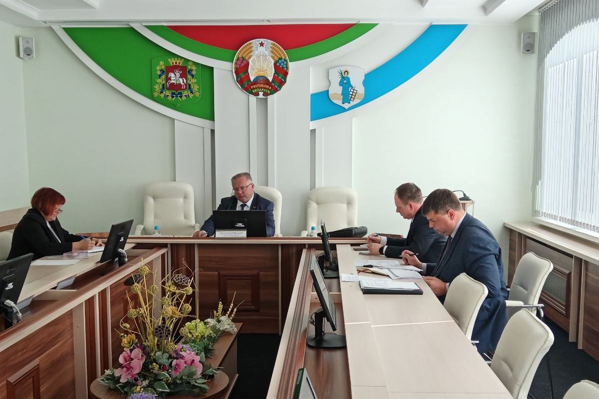 Председатель Комитета государственного контроля Василий Герасимов посетил Ушачский район
