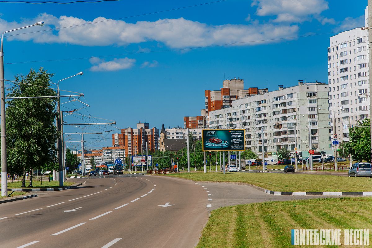 Погода в Витебске на 17 июля: до +31°C, кратковременный дождь. Объявлен оранжевый уровень опасности из-за высоких температур