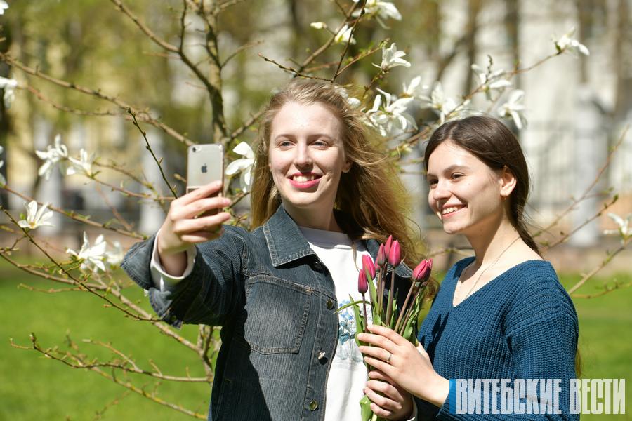 ФОТОФАКТ: теплый майский день в Витебске 