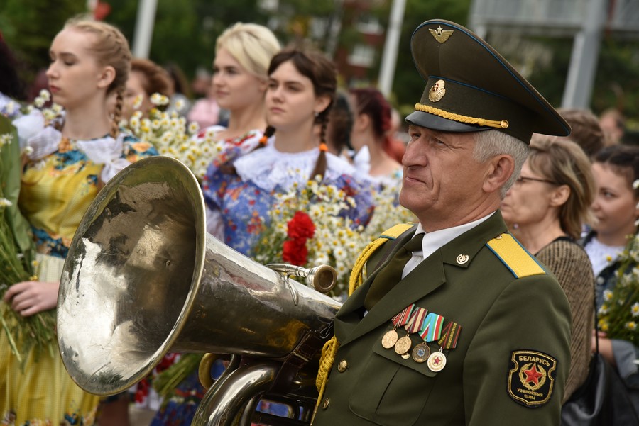 В Витебске отметили День Независимости и 75-летие освобождения Беларуси от немецко-фашистских захватчиков