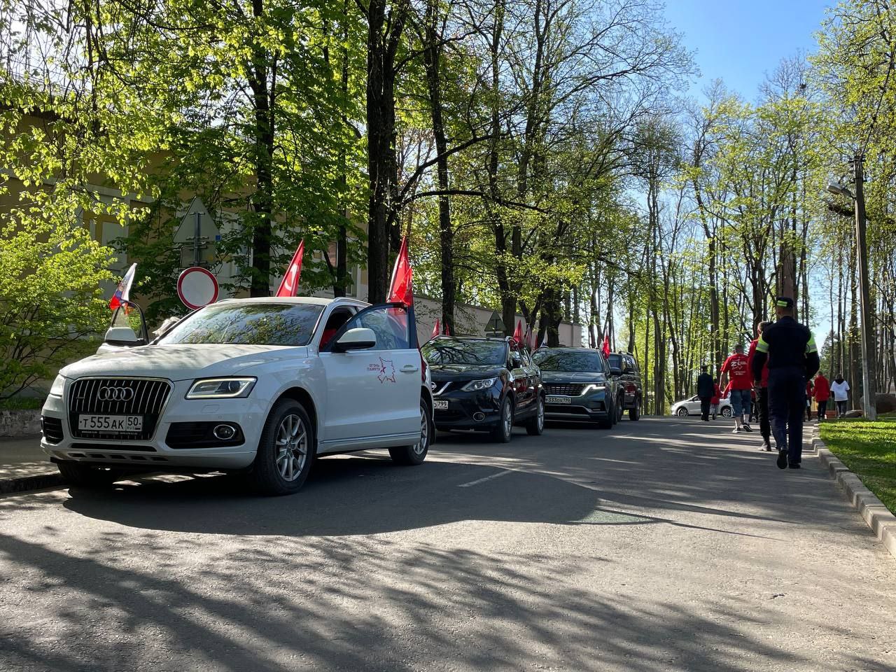 Витебск принял участников автопробега "Огонь памяти"