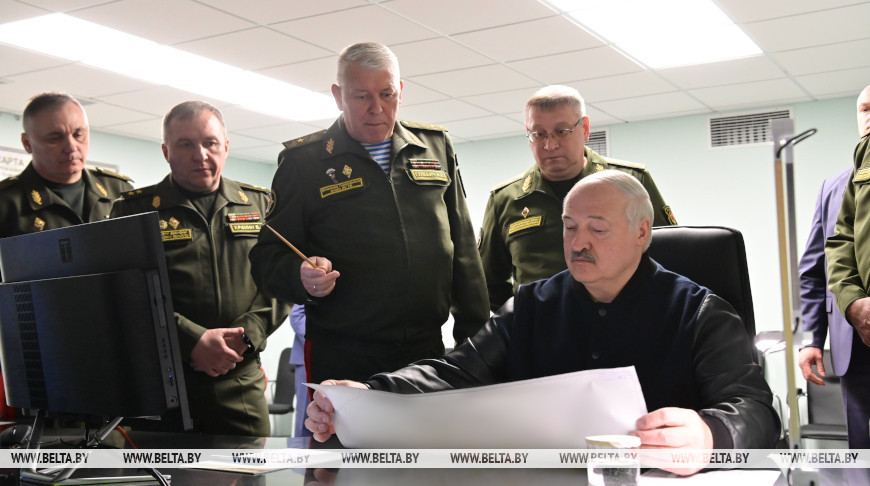 "Не просто впечатляет". Лукашенко о предварительных результатах проверки дежурных сил ВВС и войск ПВО