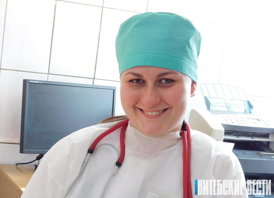 Урач з Міёрскага раёна  Дар’я Жабёнак: «Людзі прывыклі насіць маскі, мыць рукі, не тоўпяцца ў магазінах»