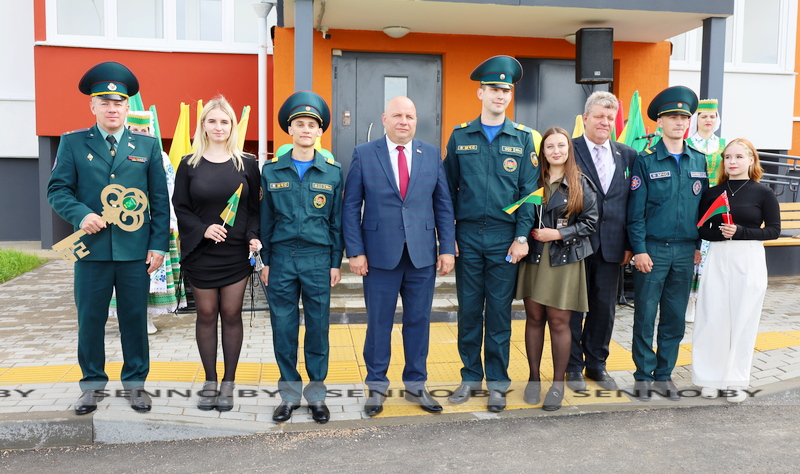 В Сенно дали старт заселению нового квартала жилого комплекса