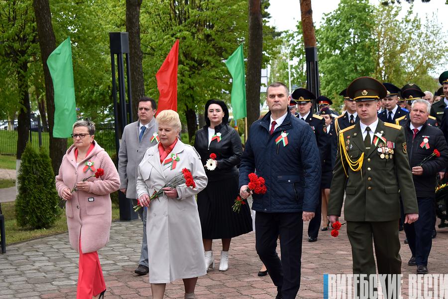 В Браславском районе встретили День Победы