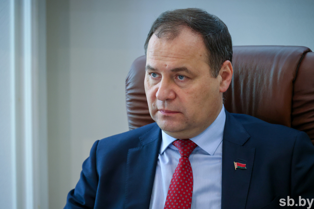 Головченко: цена для Беларуси на природный газ будет зафиксирована на трехлетний период