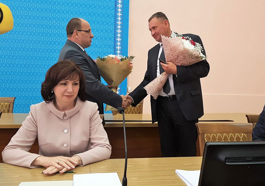 На внеочередной сессии районного Совета депутатов утверждён новый председатель Оршанского райисполкома