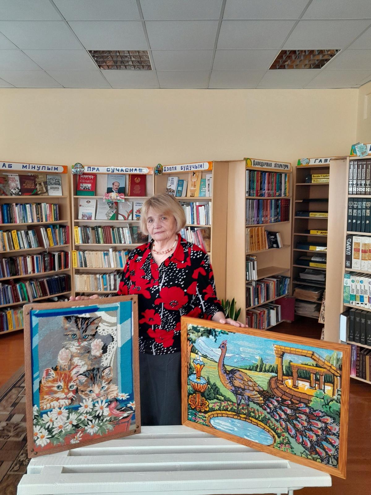 Як Валянціна Садоўская з дапамогай іголкі і нітак стварае узор 3D-успрымання?