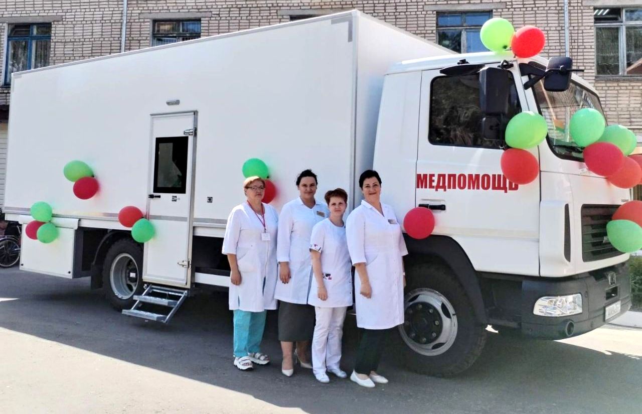 В Верхнедвинском районе приступил к работе передвижной медицинский комплекс