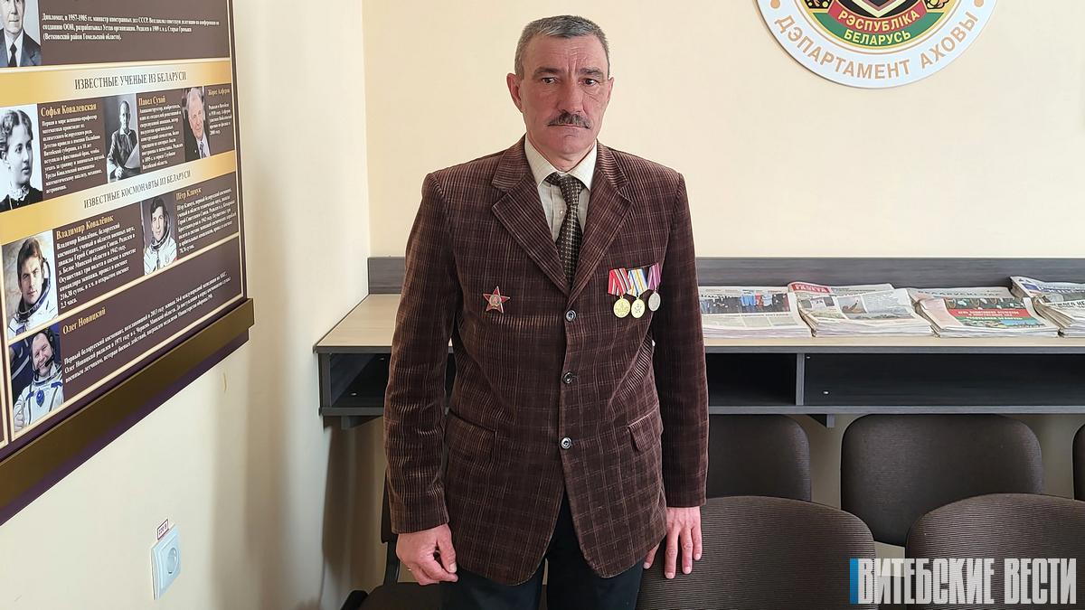 Воин-интернационалист из Толочинского района Сергей Шестак: «Занимаемся патриотическим воспитанием молодежи, потому что знаем цену спокойствию и миру»