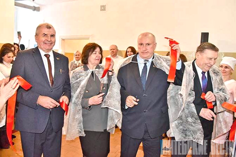 В Глубокской центральной районной больнице сдали в эксплуатацию отремонтированный пищеблок