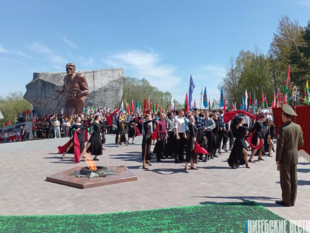 Смерть стала бессмертием. 50 лет назад в Витебской области был открыт мемориальный комплекс "Прорыв"