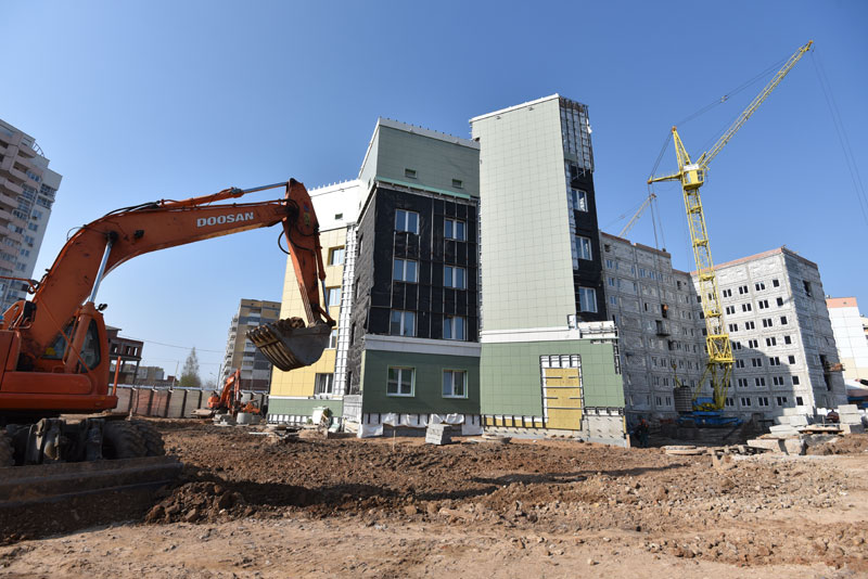 При соблюдении всех сроков поликлиника Юг-7 в Витебске может открыться в начале 2019 года