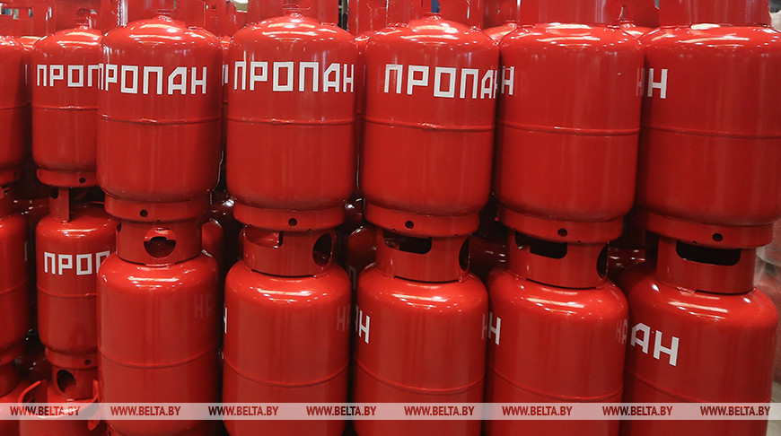 В Беларуси скорректирована цена на газ, реализуемый населению в баллонах