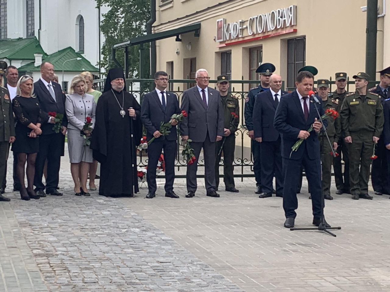В Полоцке увековечили память о Герое Беларуси Никите Куконенко