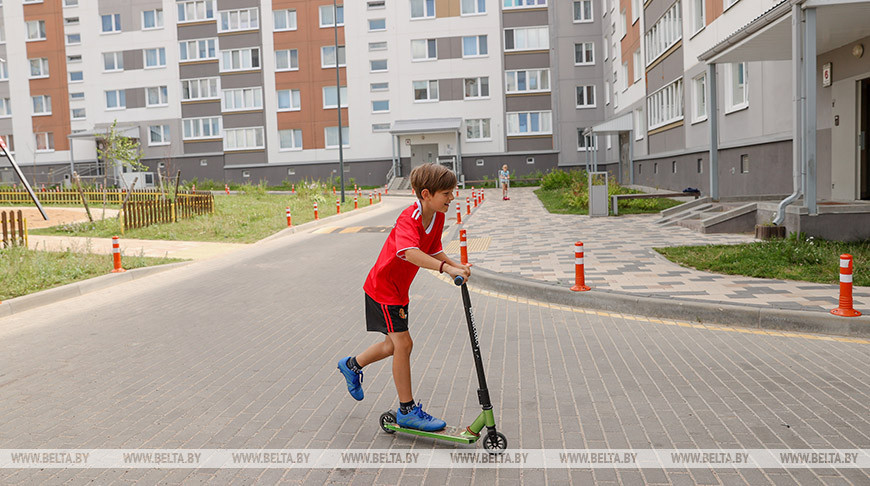 ГАИ призывает родителей позаботиться о безопасности детей на внутридворовых территориях
