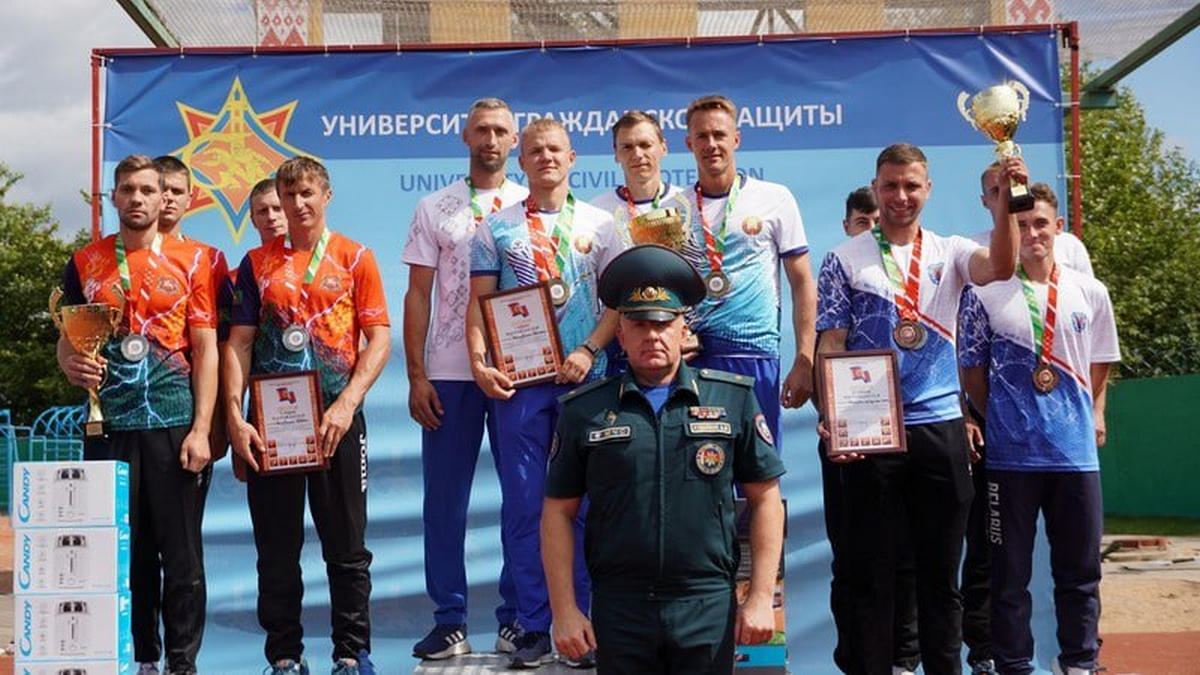 Команда Витебского областного УМЧС стала третьей на международных соревнованиях по пожарно-спасательному спорту 