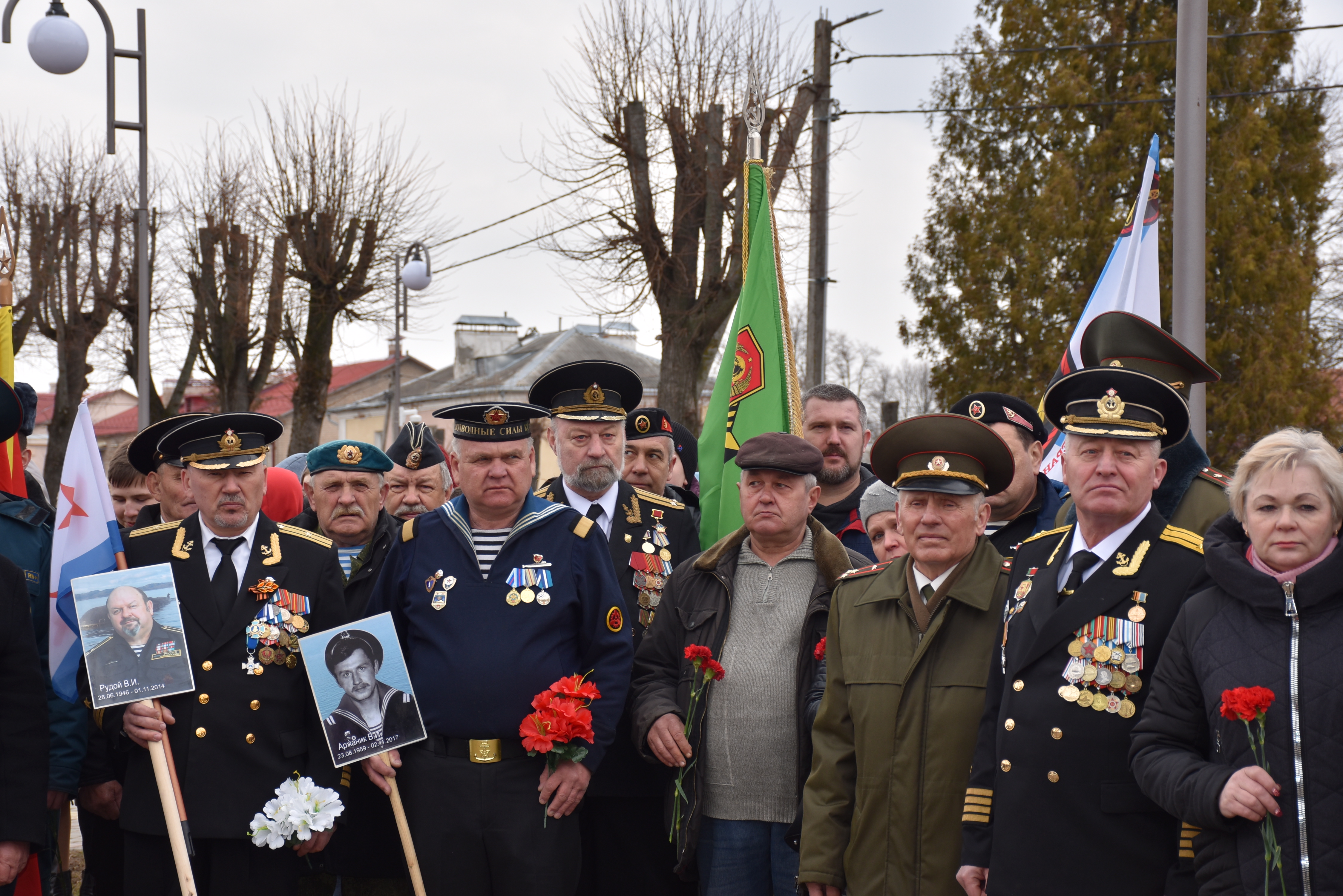 В Шумилино почтили память Анатолия Испенкова и других погибших членов экипажа подводной лодки «Комсомолец»