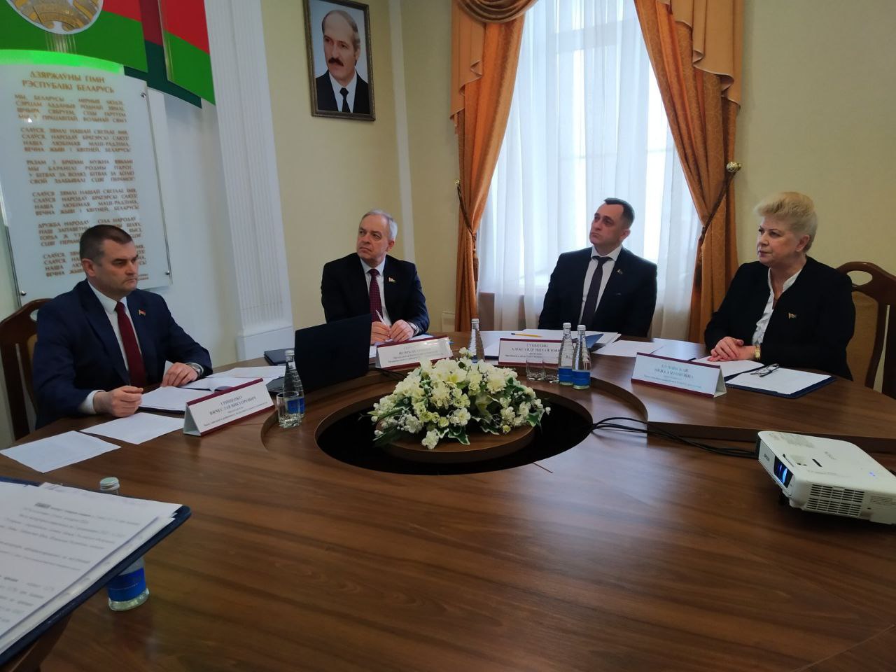 Игорь Сергеенко и Александр Субботин приняли участие в заседании Браславского райисполкома