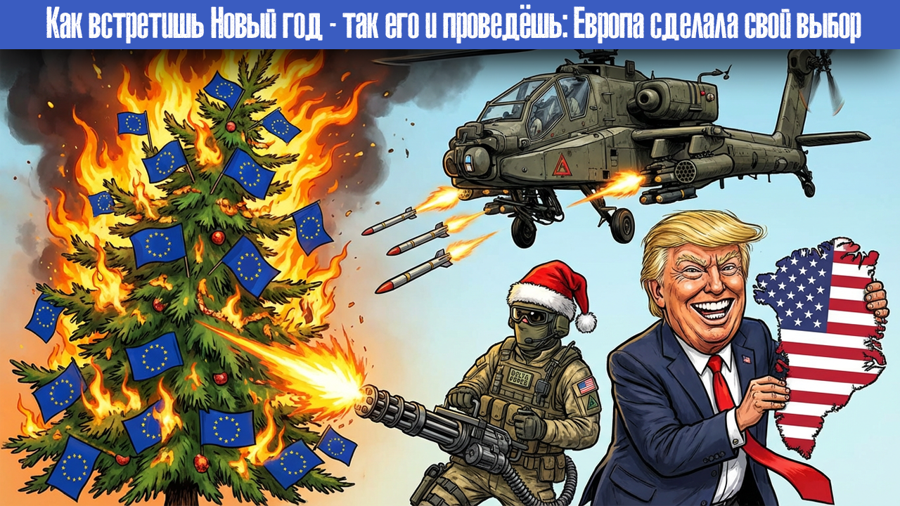 Как встретишь Новый год - так его и проведёшь: Европа сделала свой выбор