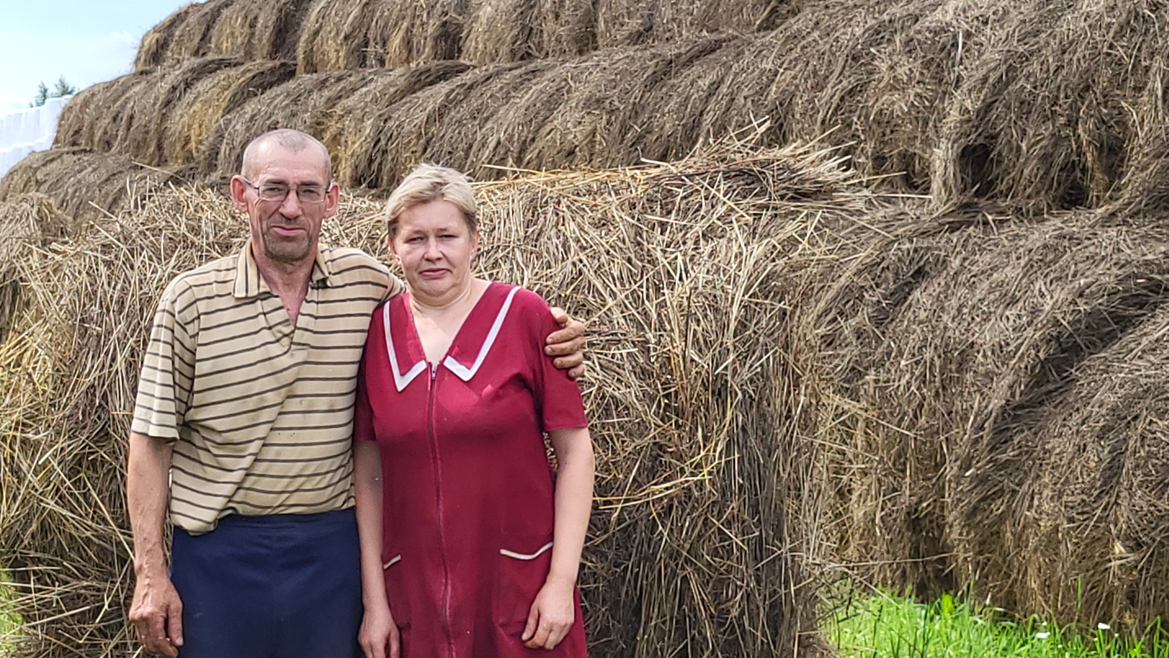 Супруги Иванцовы трудятся с полной отдачей в ОАО "Якубово-Агро" Дубровенского района