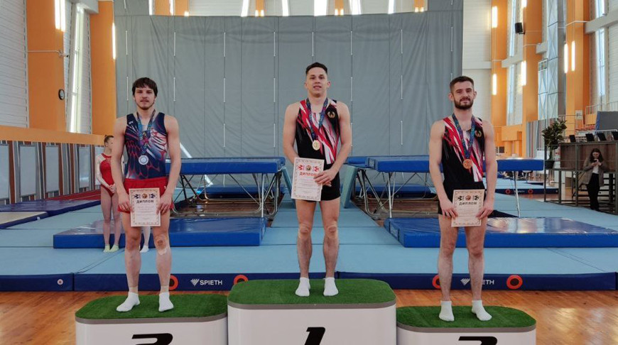 В Витебске завершился открытый чемпионат Беларуси по прыжкам на батуте
