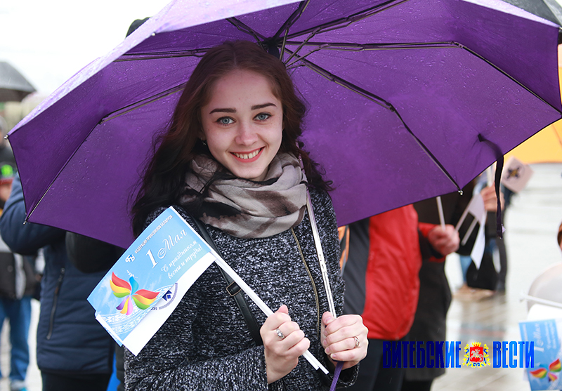 Первомай отметили в Витебске (ФОТОРЕПОРТАЖ)