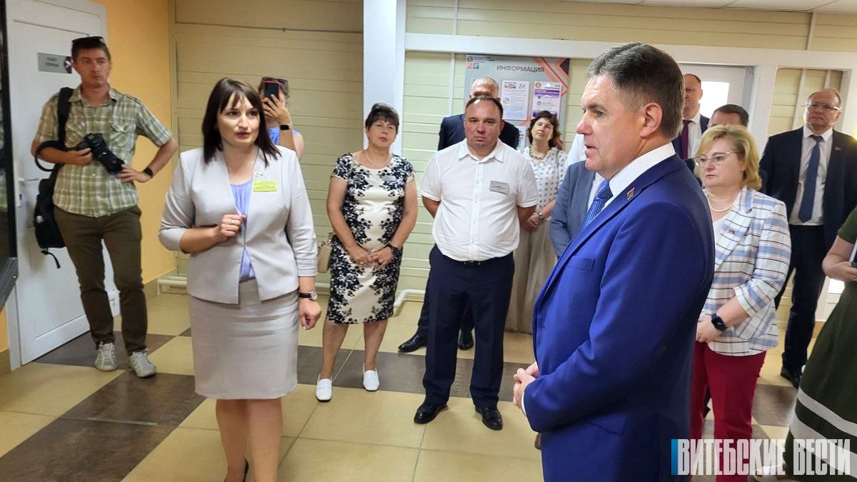В Оршанском районе проходит выездное заседание Межведомственного совета под председательством  Игоря Петришенко