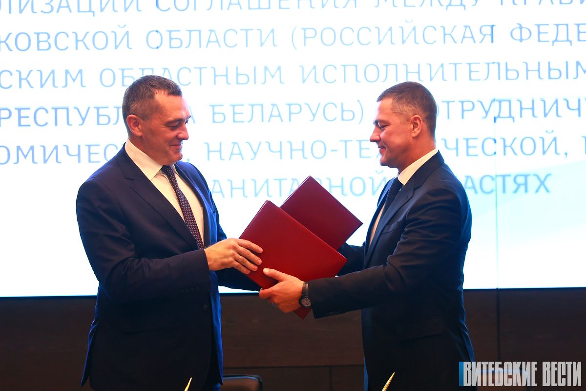 Дни Псковской области пройдут в Витебске в 2025 году
